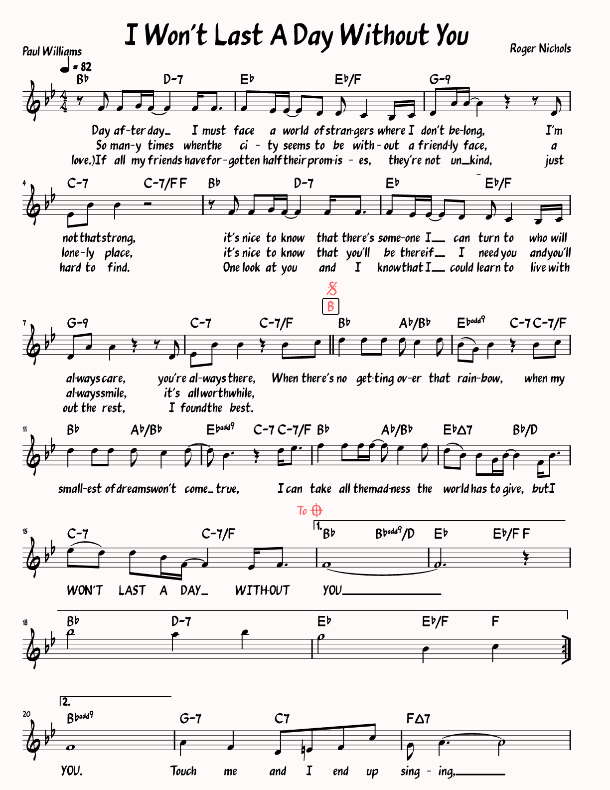 Sheet Music